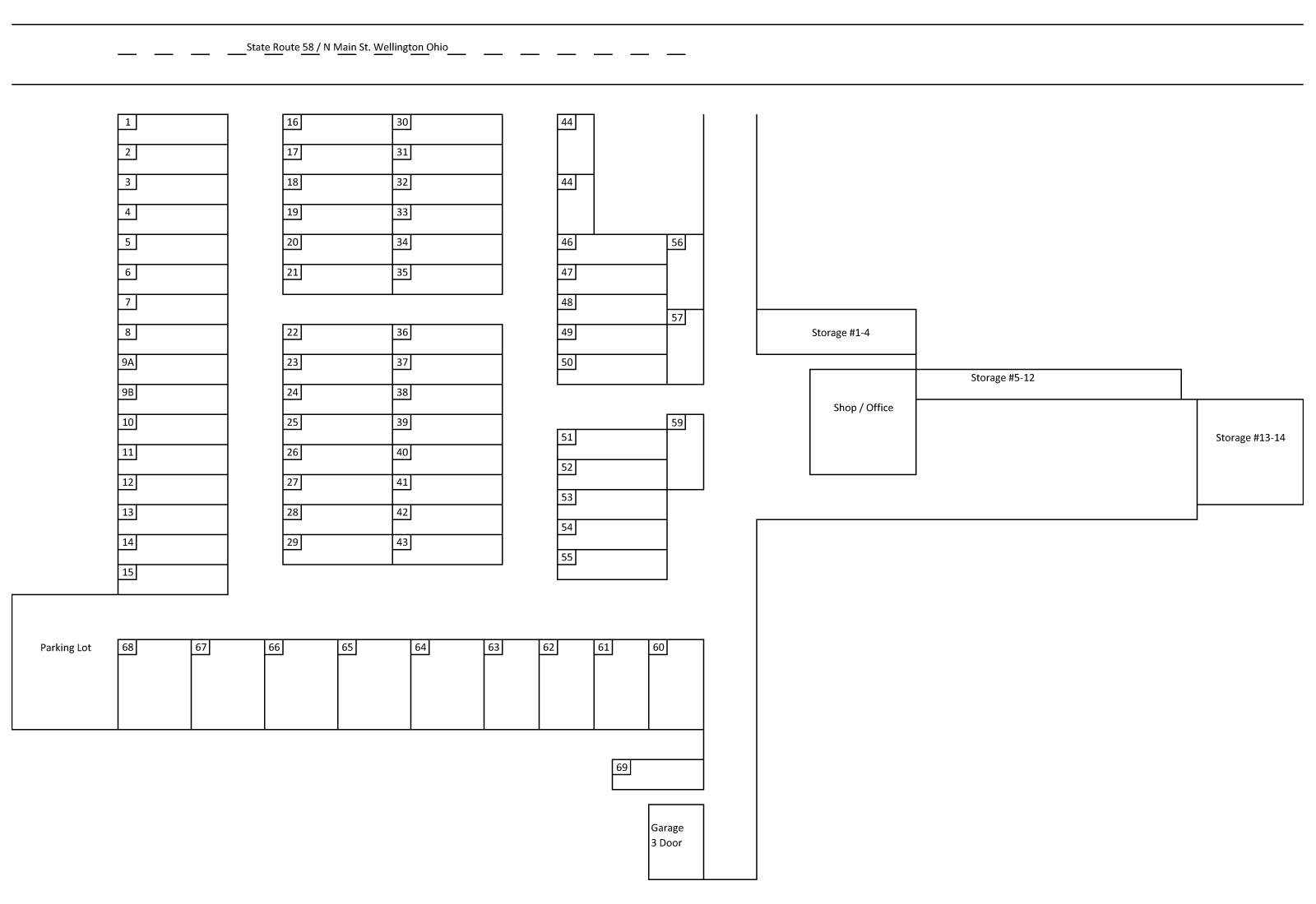 Lots and homes map